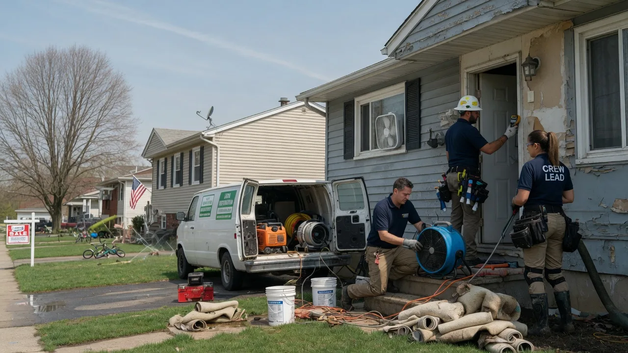 Flood Cleanup in Carrollton, IL near me